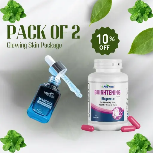BioGree-C Capsules & Mandisa Anti Acne Serum 