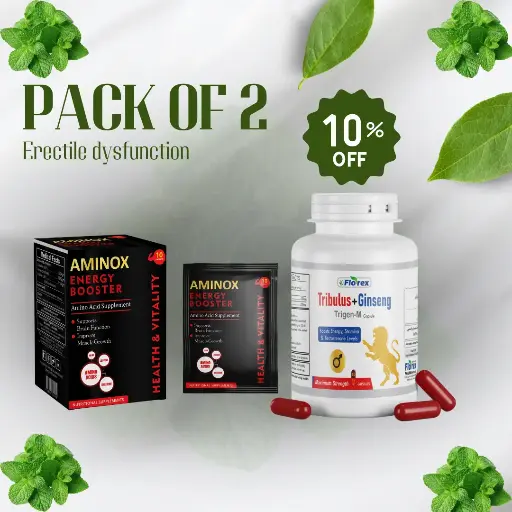  Trigen-M Capsules & Aminox Energy Booster